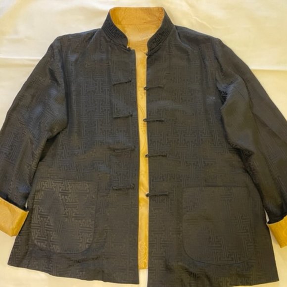 CHINESE SILK JACKET - Picture 1 of 2